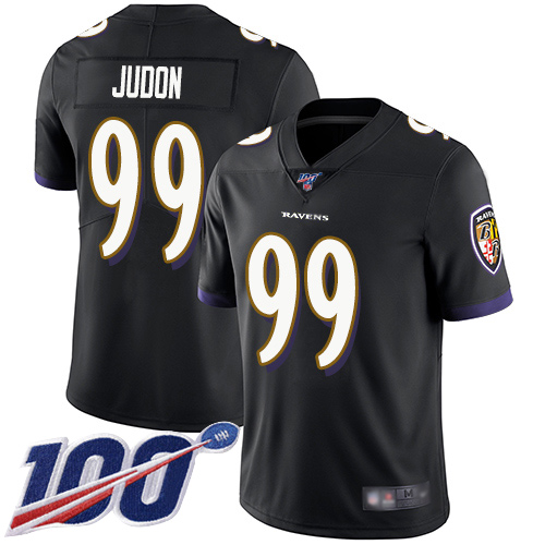 Baltimore Ravens Limited Black Men Matt Judon Alternate Jersey NFL Football #99 100th Season Vapor Untouchable